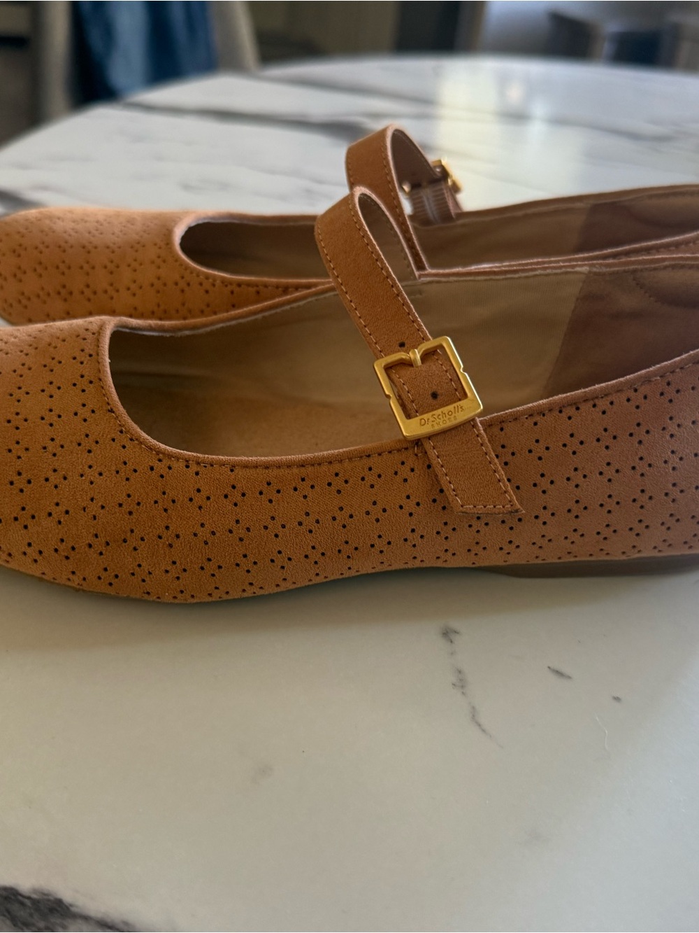 Dr. Scholls  Women's Wexley Jane Ballet Flats Brown 7.5